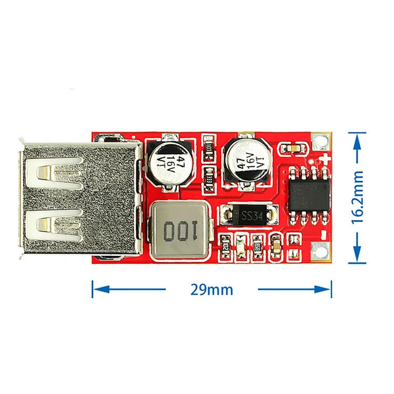 Upgraded version 9V/12V/24V to 5V DC-DC buck /car charger 3A output USB