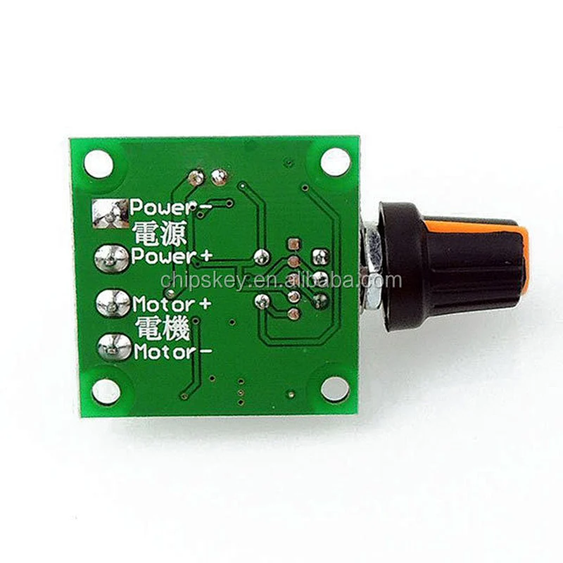 Low Voltage DC 1.8V 3V 5V 6V 12V 2A Motor Speed Controller PWM