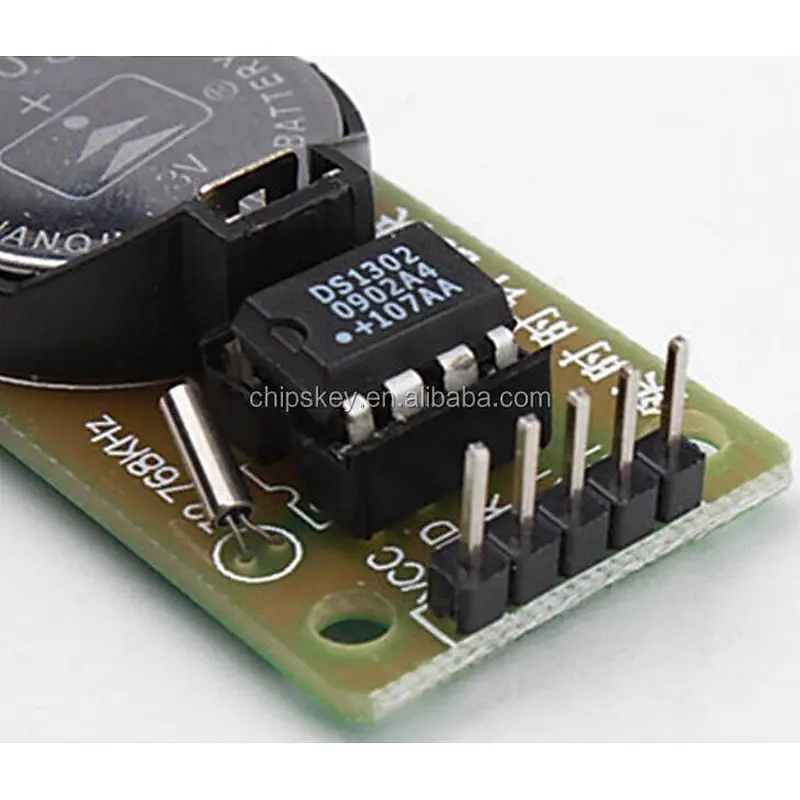 DS1302 real time clock module with battery CR2032
