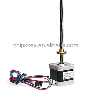 3D Printer Trapezoidal screw motor T8*8 T-type ladder stepper motor screw 300MM