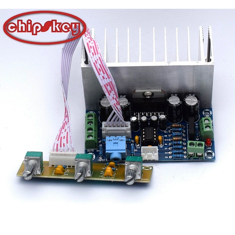 XH-M342 AC/DC12 20W*2+30W PBTL TDA7377 super bass 2.1 channel Power Amplifier Board Subwoofer Audio