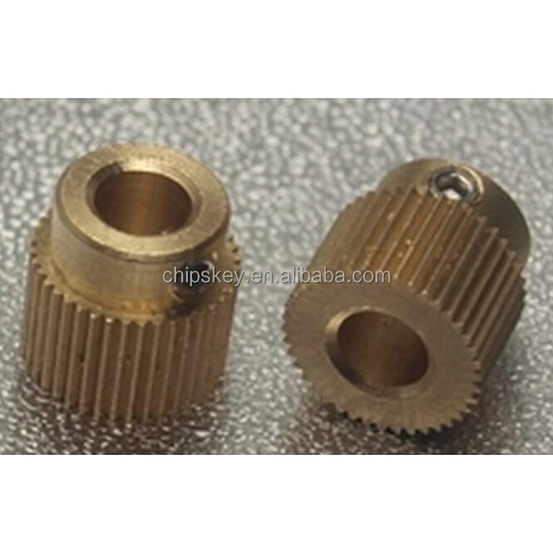 3D printer extruder feed special gear drive gear Feed Gear 40tooth ID:5mm OD:11mm H:11mm M3 hexagonal screw fixation