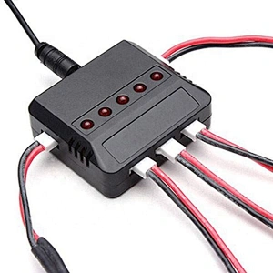 3.7V lithium battery balance charger 1 charge 4 1S H107D