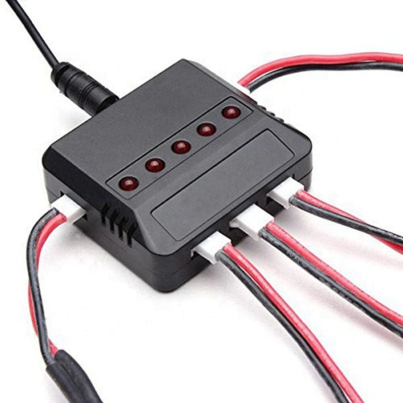 3.7V lithium battery balance charger 1 charge 4 1S H107D