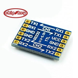 Dual channel RS232 SP3232 TTL to RS232 module/ RS232 to TTL/ serial port module