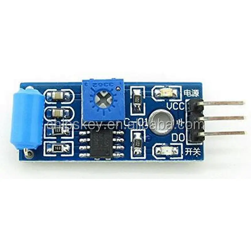 Normally closed type vibration sensor module; alarm sensor module; vibration switch SW-420