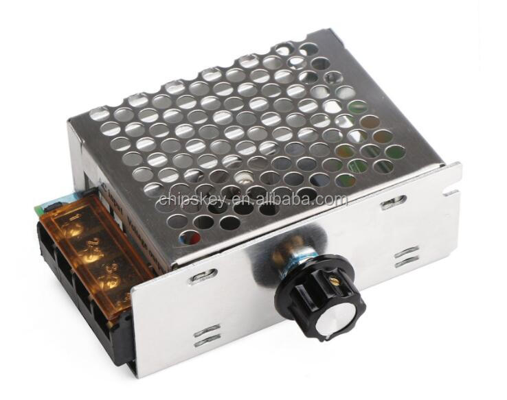 AC 220V 4000W SCR Voltage Regulator Dimmer Electronic Motor Speed Controller