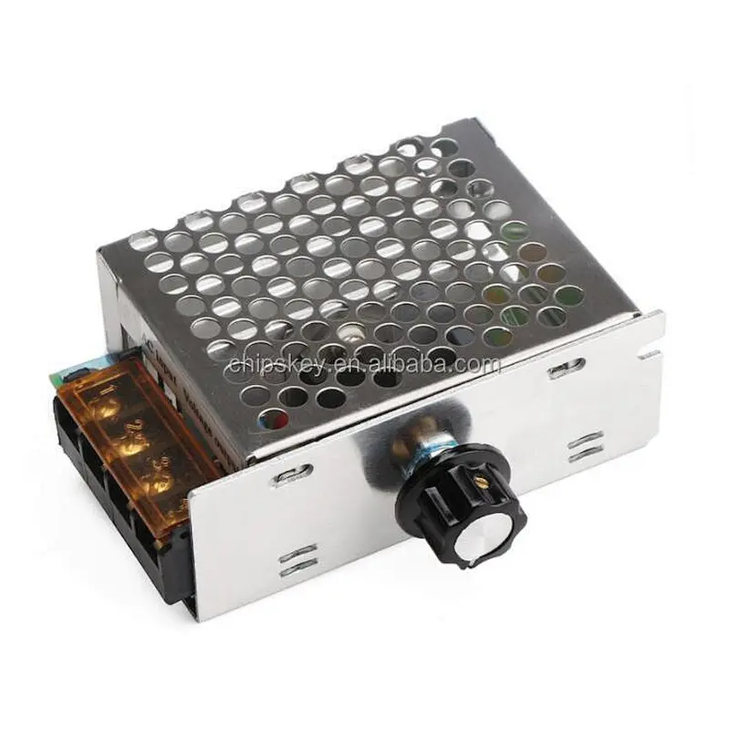 AC 220V 4000W SCR Voltage Regulator Dimmer Electronic Motor Speed Controller