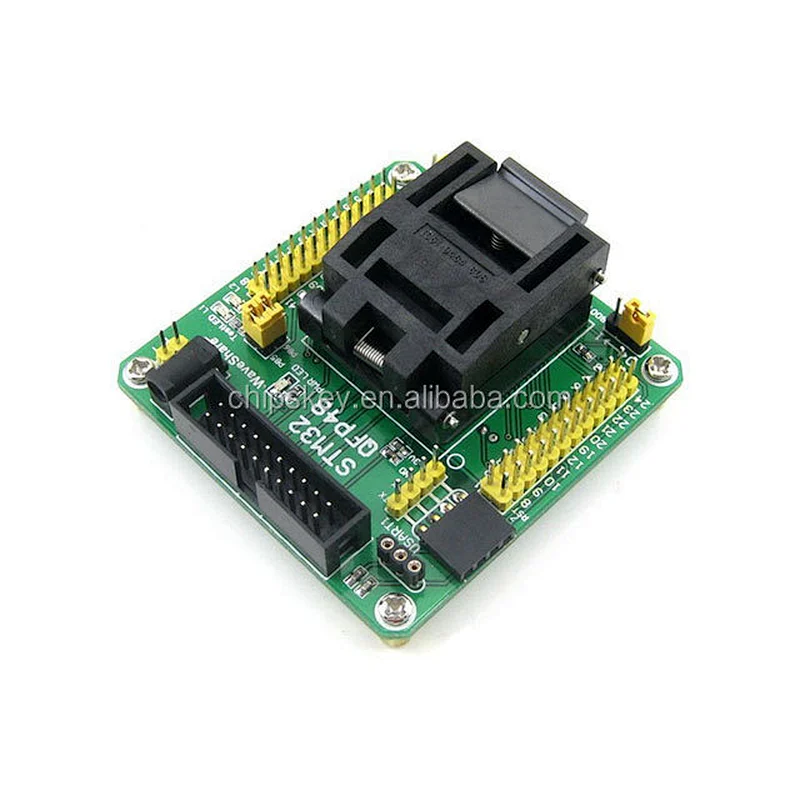STM32-QFP48 STM32 STM32F STM32F1 STM32L LQFP48 QFP48 Program Programmer Programming JTAG SWD Port Yamaichi IC Test & Burn-in IC5