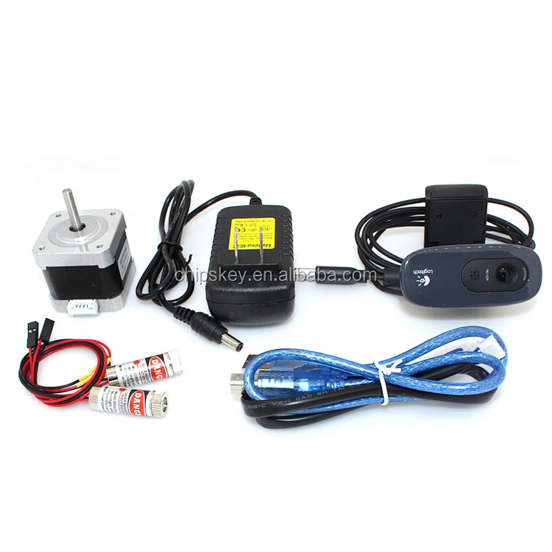 DIY 3D Three-Dimensional Laser Scanner Adapter Plate for Ciclop 3D Printer