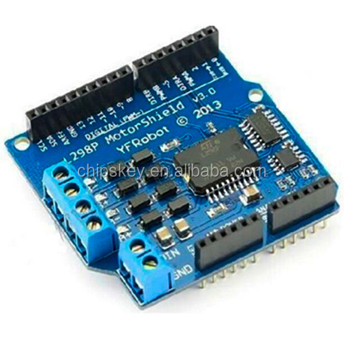 L298P Motor Driver Shield for  & Mega Leonardo