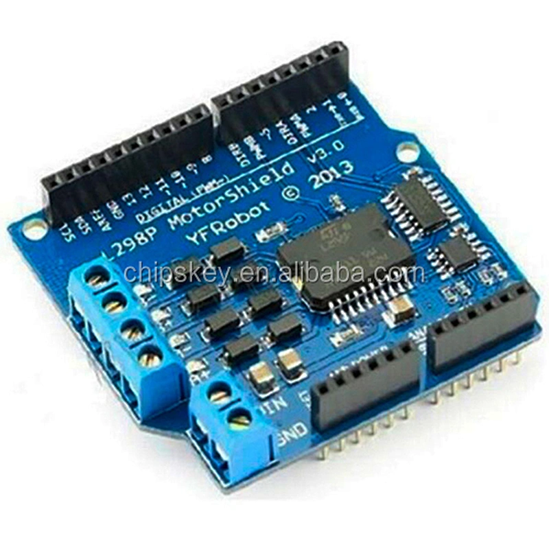 L298P Motor Driver Shield for  & Mega Leonardo