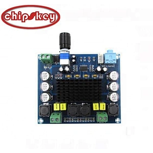 XH-M547 dual channel 120W upgraded version of digital power amplifier board TPA3116D2 digital audio amplifier board
