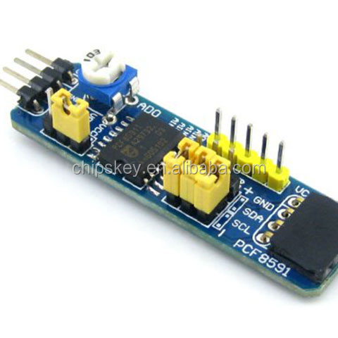 PCF8591 AD DA Board PCF8591T A/D D/A Converter Evaluation Development Module Kit