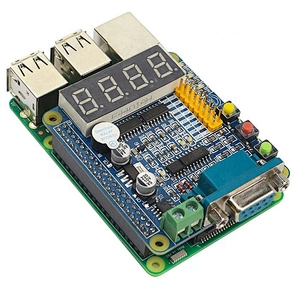 Raspberry Pi LED digital tube 485 232 UART button GPIO-232 multi-function expansion board