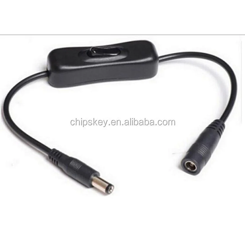 DC switching line DC5.5 * 2.1 male and female extended