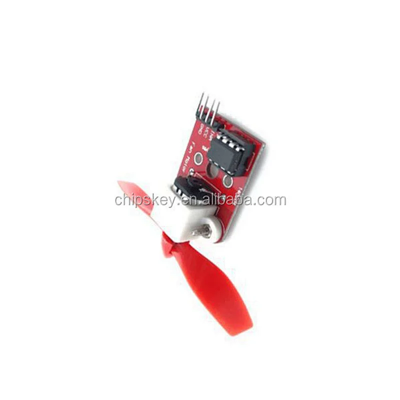 L9110 Fan Motor Module with Fan Propeller for Firefighting Robot