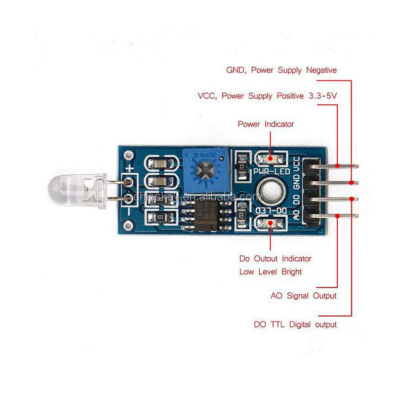 LM393 Photodiode sensor