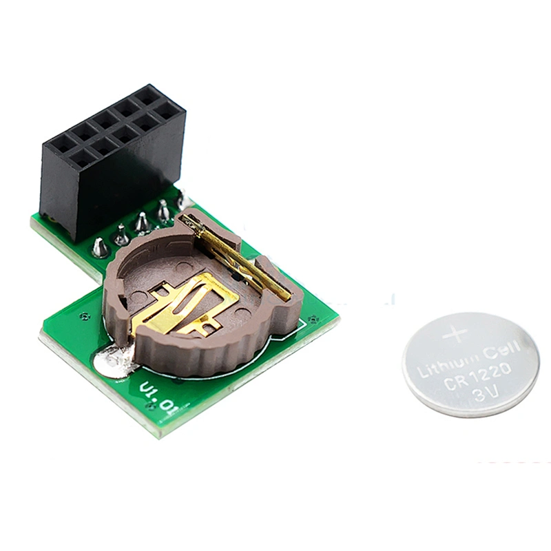 DS1307 Raspberry Pi RTC Real Time Clock Module Replaceable Battery IIC I2C Serial Port