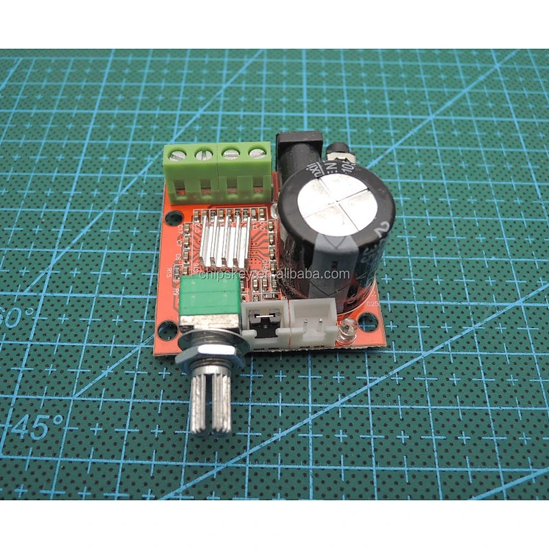 12V Mini Hi-Fi PAM8610 2X10W Audio Stereo Amplifier Board Dual Channel