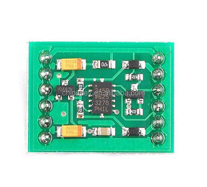 GY-29 ADXL345 module; triaxial digital module of the inclination angle; gravity angle sensor