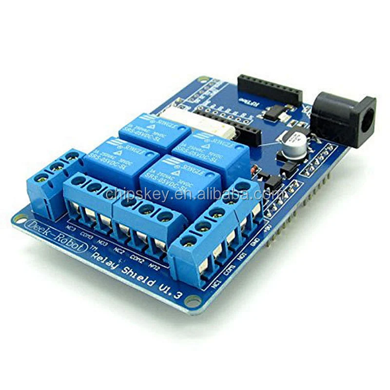 4 Channels Relay Shield V1.3 For Arduinos
