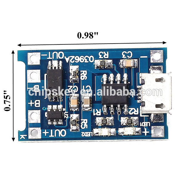TP4056 5V Micro USB 1A 18650 Lithium Battery Charging Board Charger Module