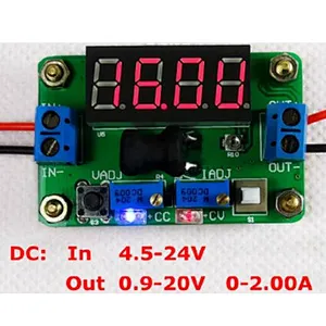 Integrated DC-DC voltage meter, adjustable constant voltage constant current power supply module