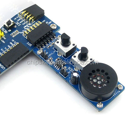 Analog Test Board input/output integrated AD/DA MCUs MP3 Audio Amplifier LM386M Development Board Kit