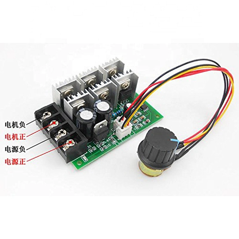 PWM DC Motor Speed Controller 12v24v36v48v High Power 40A DC Brush Motor Controller