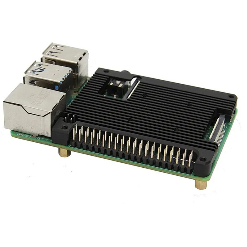 Raspberry Pi 4 Embedded Armor Aluminum Alloy Heatsink Board Only