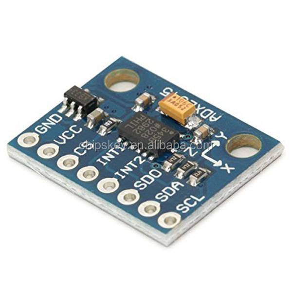 GY-291 ADXL345 digital three-axis acceleration due to gravity inclination module, IIC / SPI transmission