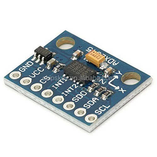 GY-291 ADXL345 digital three-axis acceleration due to gravity inclination module, IIC / SPI transmission