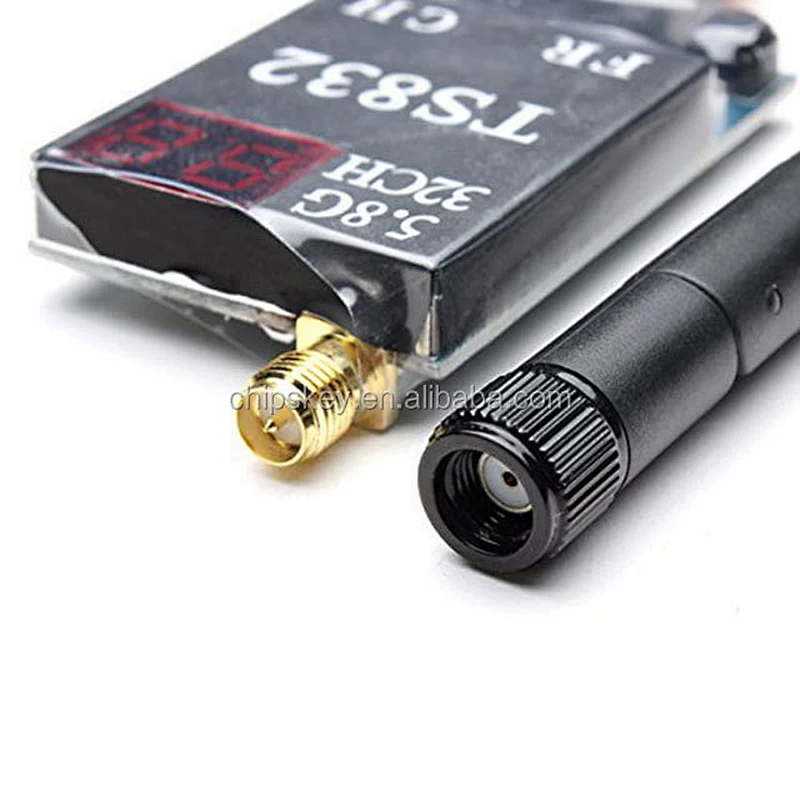 TS835 5V FPV 5.8G 600MW 32CH 7-28V Wireless AV Audio Video Transmitter