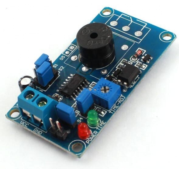 High-performance 5-delay alarm; buzzer; modules; better than the 555 chip
