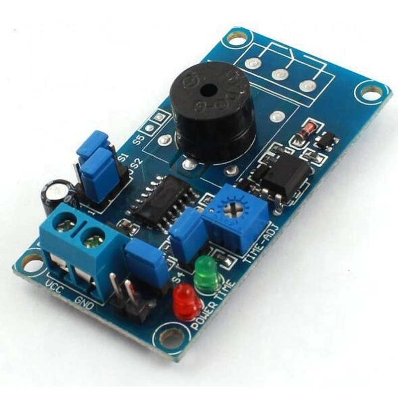 High-performance 5-delay alarm; buzzer; modules; better than the 555 chip