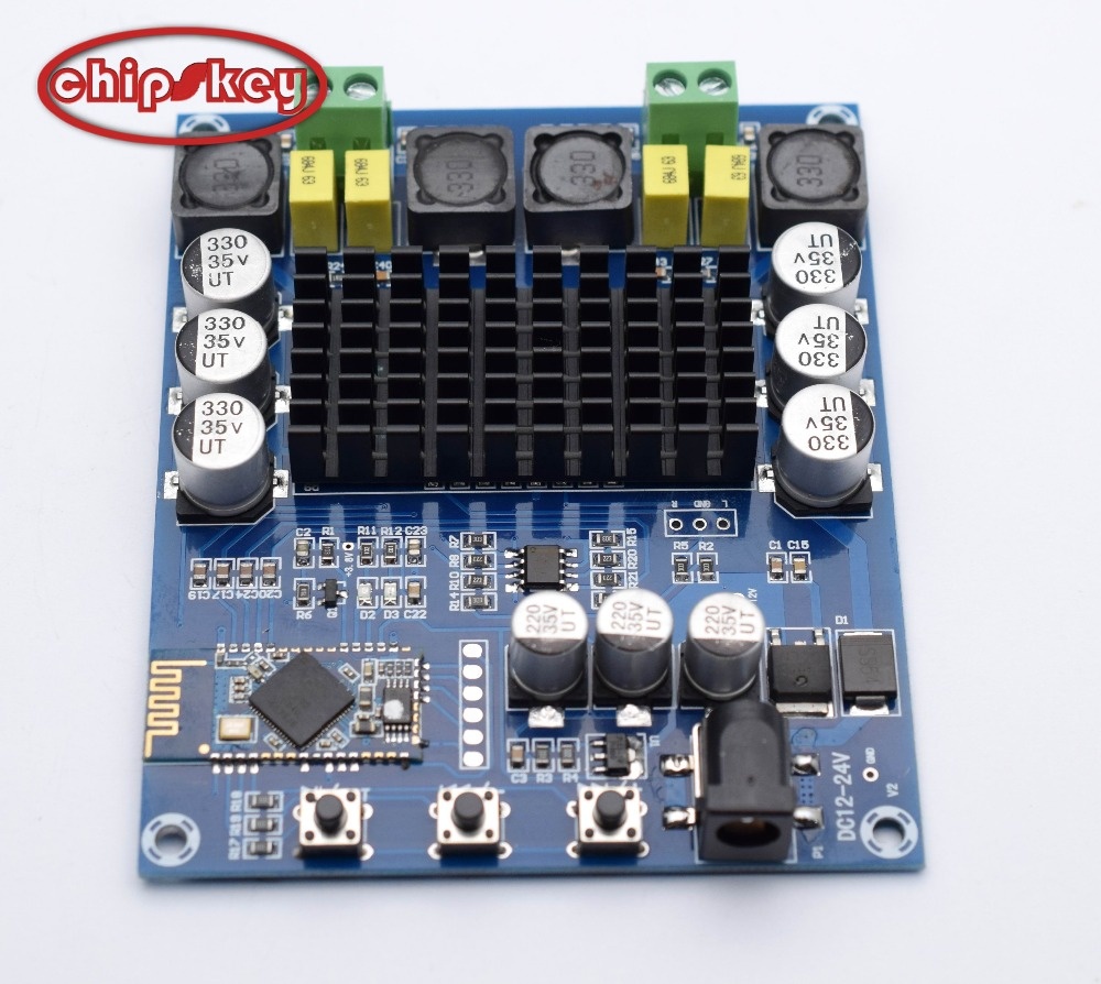 XH-M548 dual channel 120W digital power amplifier board TPA3116D2 digital audio amplifier board