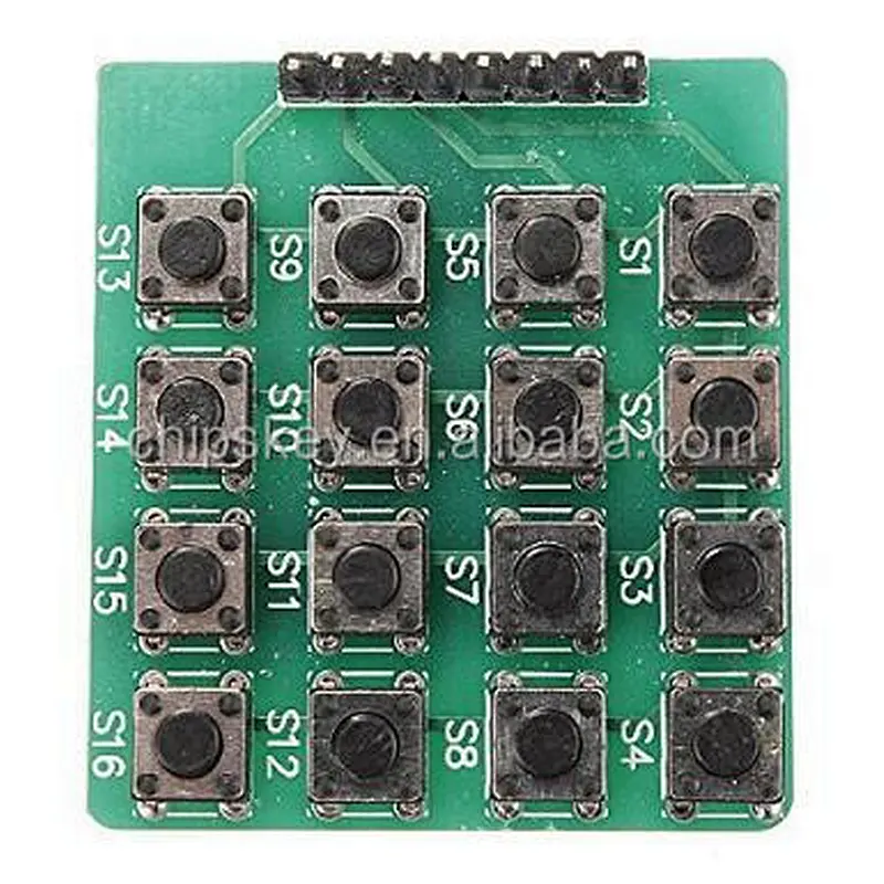 4X4 16 matrix keyboard