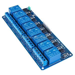 8-Channel 5V  12V Relay Module Board