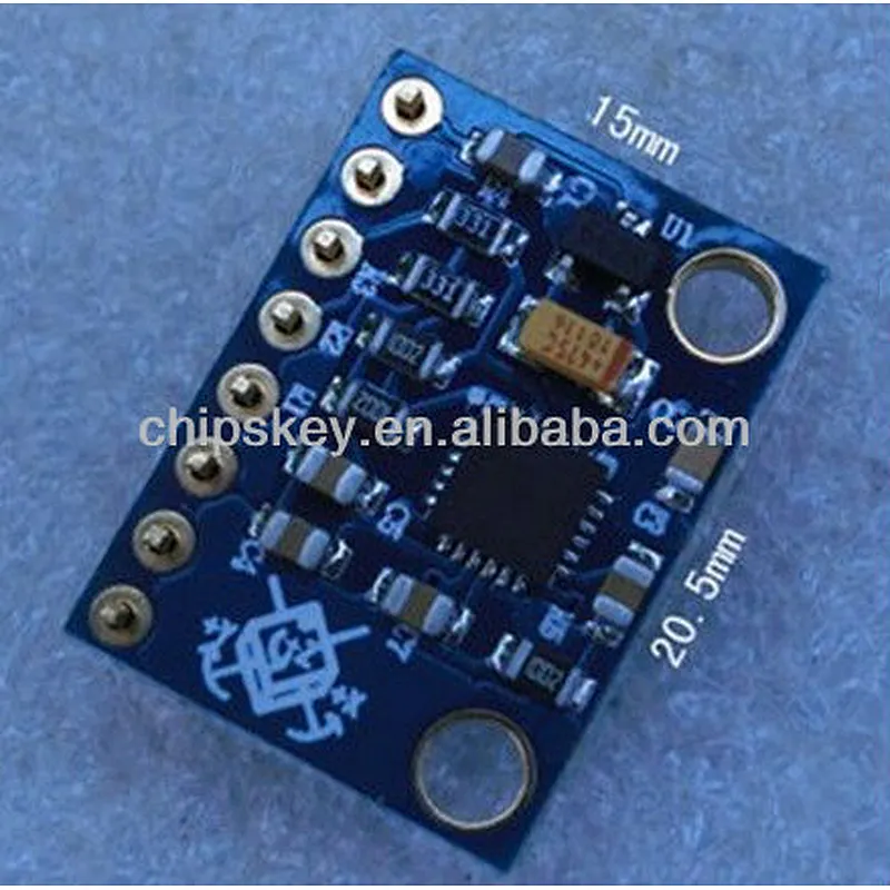 MPU-6050 module the triaxial accelerometer gyroscope 6DOF module GY-521