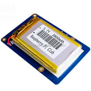 New Lithium Battery PowerPack Expansion Board with Dual USB Output for Raspberry Pi3