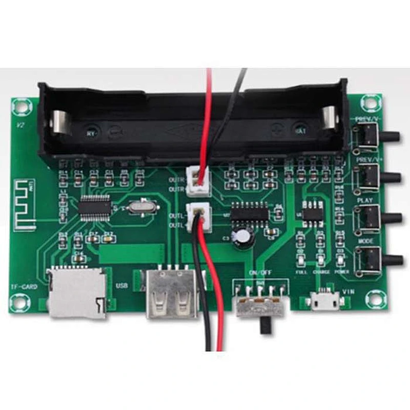 XH-A150 Digital  Power Amplifier Board PAM8403 Onboard Lithium Battery Singing  Machine  Rechargeable Dual Channel 10W