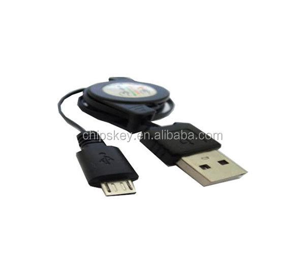 Retractable Micro USB Data Charger Sync Cable