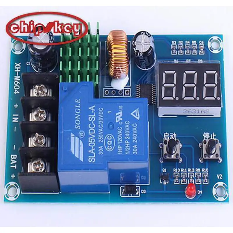 XH-M604 Charge Control Module DC 6-60V Battery Board For Lithium/Lead