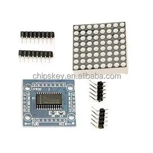 Microcontroller MAX7219 dot matrix module control Display DIY KIT