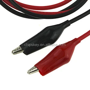 Large Alligator to Banana Test Lead Cable Set