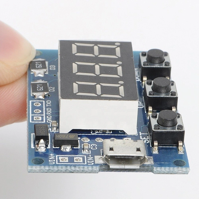 2 Channels PWM Signal Pulse Frequency Cuty Cycle Adjustable