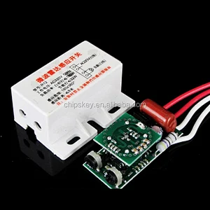 220V intelligent body sensor switch / microwave radar sensor switch / adjustable distance from the light control