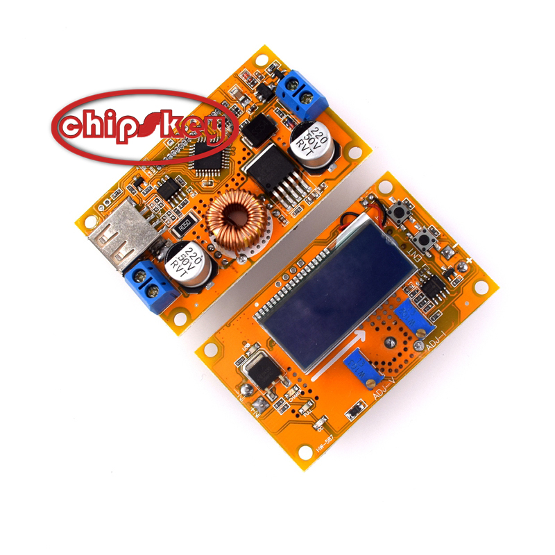 DC-DC  high power adjustable digital display step-down power module / constant voltage constant current LCD screen