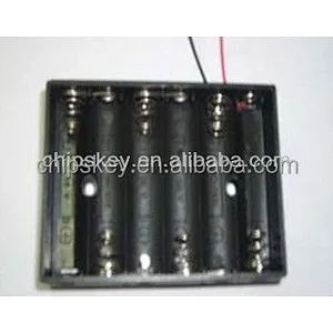 6 x AA Batteries Holder Case